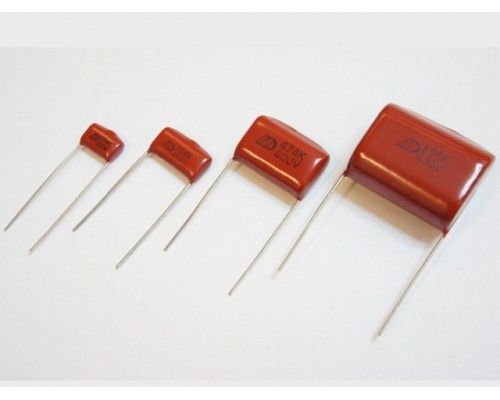 3,3мкф 100в 10% (28*7*14) pitch:22,5 CL21 плівковий конденсатор