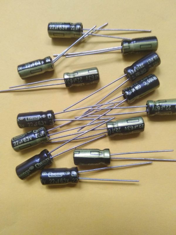 22mkF 63v 105°C 5*11mm GR СhengX конденсатор электролитический
