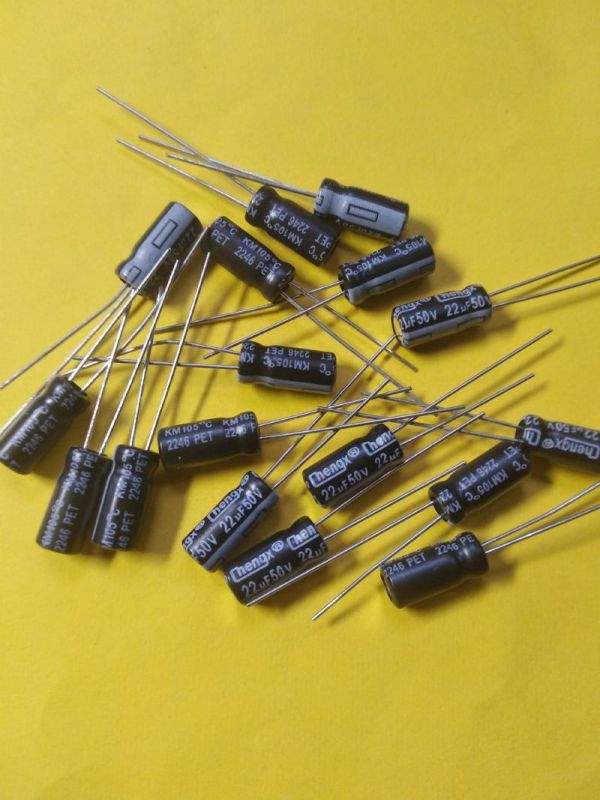 22mkF 50v 105°C 5*11mm KM СhengX конденсатор електролітичний