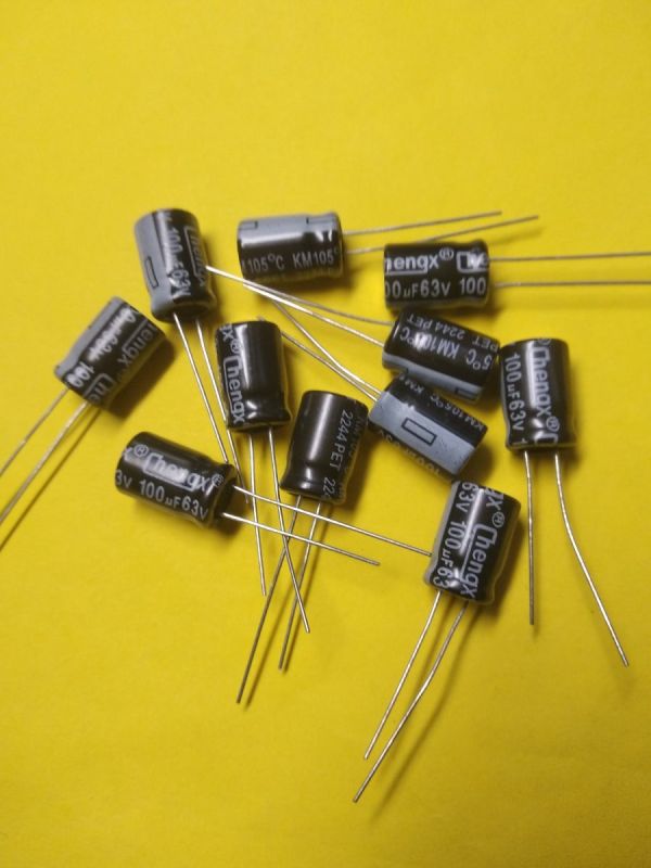 100mkF 63V 105°C 8*12 MM електроліт CHENGX
