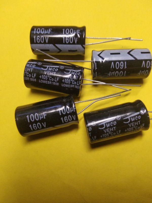100mkf 160v (105°C) електроліт LF 13*25  Jwco VEHT