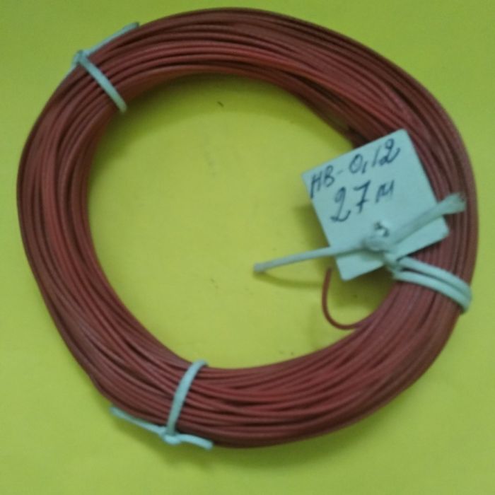 Провід НВ 0,12кв.мм червоний (1метр)
