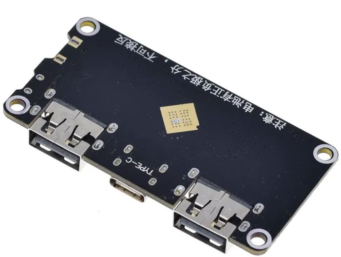 Модуль швидкого заряджання плата powerbank 18W IP5328P USB type C