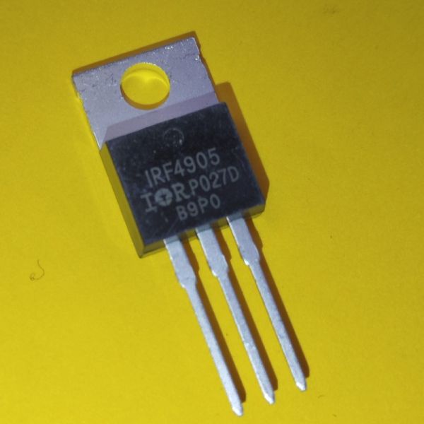 IRF4905PBF, транзистор, P-канал 55В 74А TO-220AB