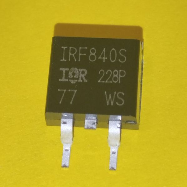 IRF840S, транзистор, N-канал 500В 8.0А D2-Pak