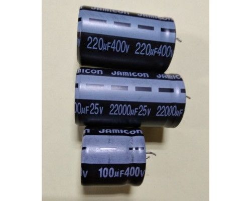 100mkf 400v Електроліт <HS> 25*25 JAMICON