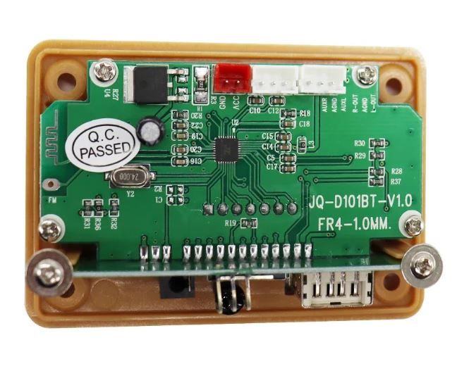 Модуль стерео аудио MP3, FM плеєр з bluethooth, usb, micro sd JQ-D101BT-V1.0