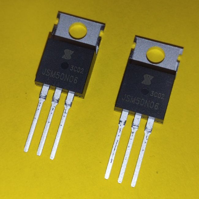 50N06, транзистор польовий, N-канал 60В 50А