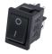 KCD1-104, 4pin, 6A, 250V; ON-OF; корпус черный; клавиша черная; переключатель 