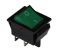 KCD4-201N (IRS-201), (KCD2-201N) 4pin, 15A, 250V, ON-OFF, черный корпус; синяя, зелёная клавиша с подсветкой; переключатель Daier
