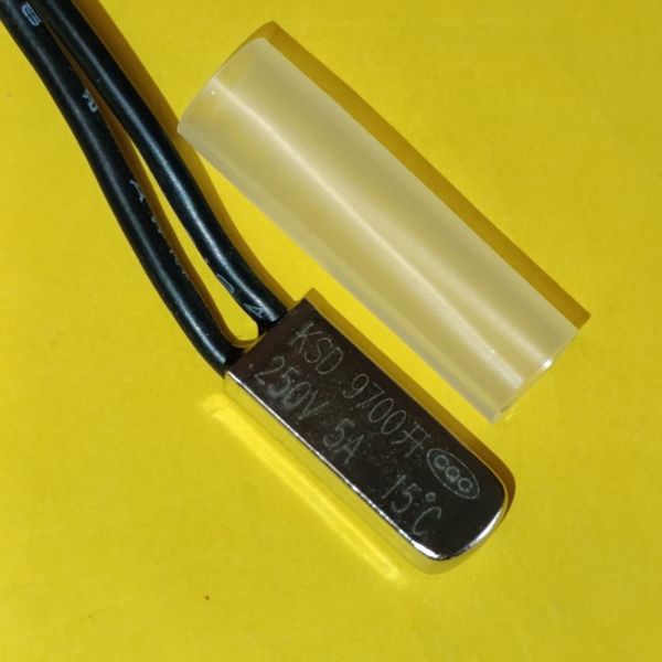 KSD9700 5A 250В 15°C термоcтат нормально розімкнені контакти NO