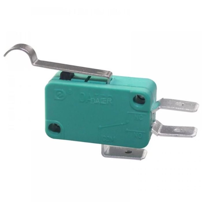 Мікроперемикач Daier KW1-103B6.3-Z5A з кутовим прапорцем, 3pin, 16A 250VAC