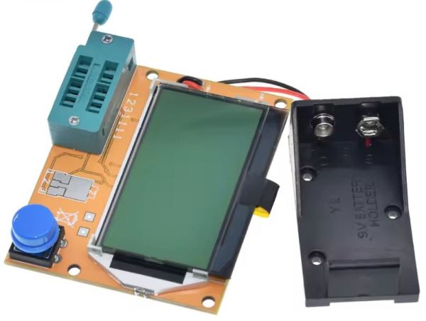 Універсальний тестер компонентів LCR-T4 - вимірювач транзисторів, діодів, тиристорів, RLC, ESR