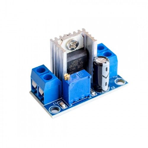 Модуль LM317T регульований лінійний стабілізатор напруги 1,5A