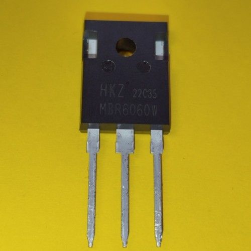 MBR6060PT (60В,60А 2х30A) подвійний діод Шотткі корп.ТО-247