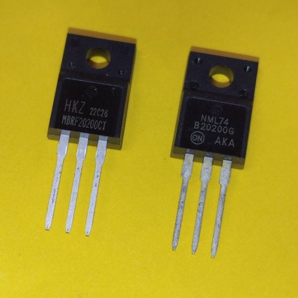 MBRF20200CT (20A,200В) корп.TO-220AB діод шоттки