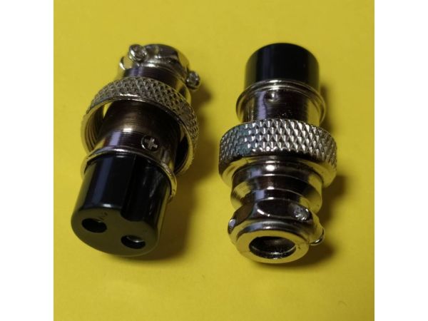 РОЗ'ЄМ MIC 322, ГНІЗДО, ПІД КАБЕЛЬ, 2PIN, ДІАМ.-16ММ