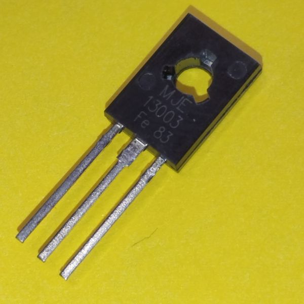 MJE13003, транзистор NPN, 400В, 1А, 40Вт TO-126