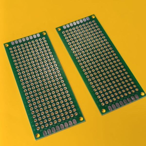 Макетна плата 30*70 мм двостороння крок 2,54 мм