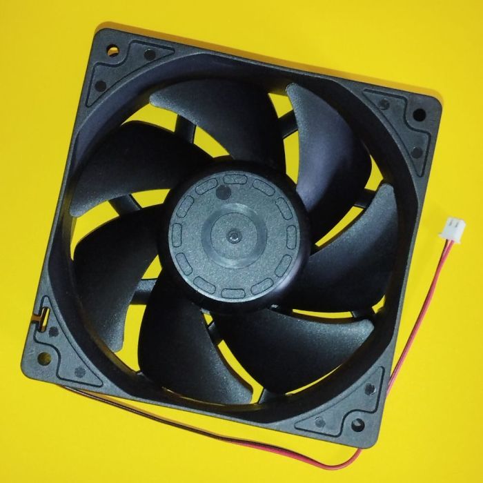 Вентилятор MX-12038 12В 2 дроти 120*120*38мм, 0.25A ковзання