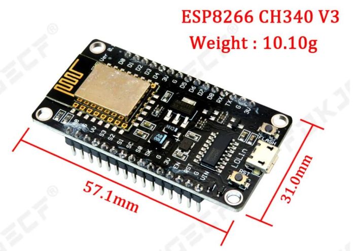 Wi-Fi модуль NodeMCU V3 ESP8266 ESP12E (CH340)