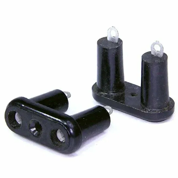 Розетка двополюсна РД1-1