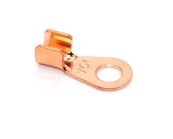 Клема мідна кільцева "О", OT-10A, діаметр 5мм, кабель 1.5-4 мм2, без ізоляції