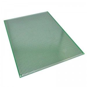 Макетна плата одностороння FR4 HAL 150*200 з маскою крок 2,54мм