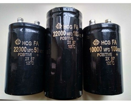 22000mkf 80v БОЛТОВІ HCG FA 51*80