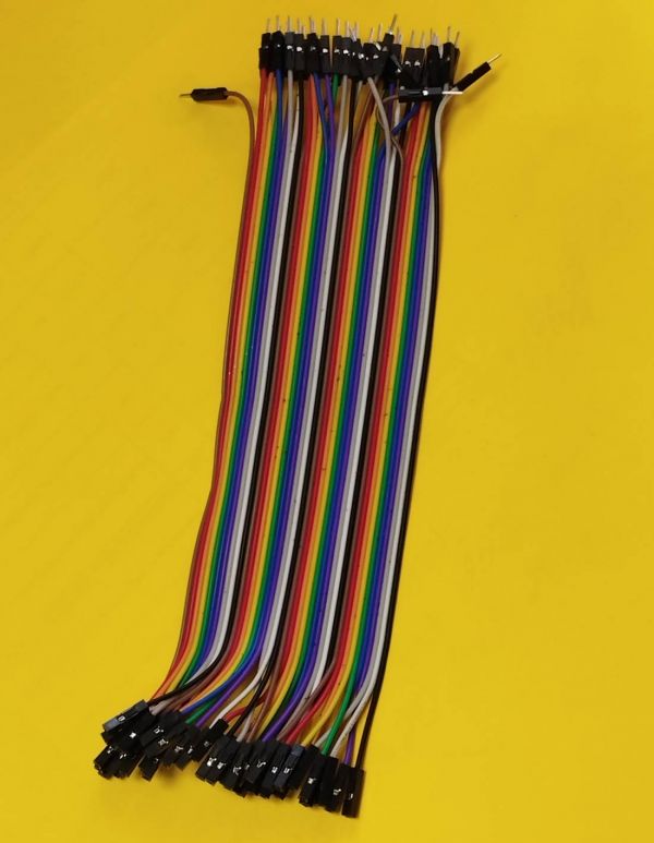 Провід для ARDUINO, Шлейф 20 Див 40 жил Мама-Папа, Перемички.