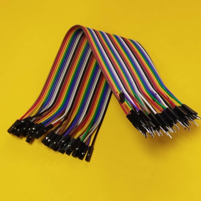 Провід для ARDUINO, Шлейф 20 Див 40 жил Мама-Папа, Перемички.