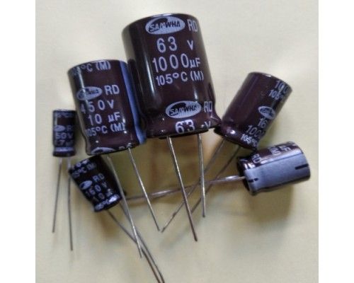 2,2mkf 450v (105°C) Електроліт <RD> 10*12 SAMWHA