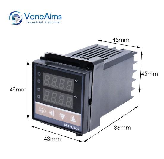 Терморегулятор REX-C100FK02-M*EN 0-400℃ с RELEY выход