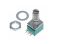 Резистор змінний RK097G B 10кОм 6 pin, шток L=15mm