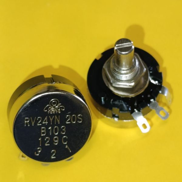 Потенціометр RV24YN B10K L=20мм