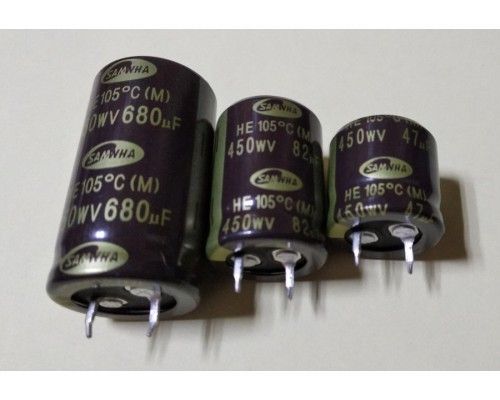 150mkf 400v (105°C) Електроліт <HE> 22*40 SAMWHA