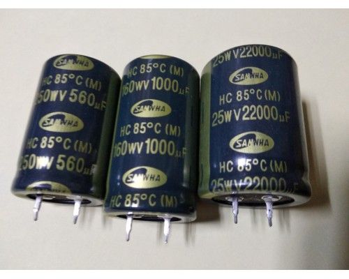 100mkf 400v Електроліт <HC> 25*25 SAMWHA