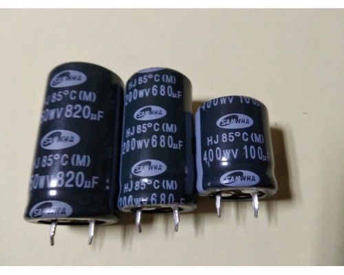 120mkf 450v <mini> Електроліт <HJ> 22*30 SAMWHA