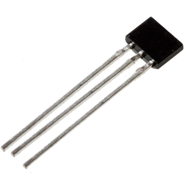 SS41F, датчик Холла двухполярный цифровой 150G TO92