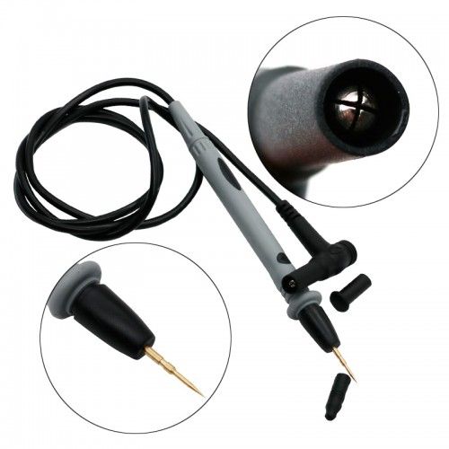 Шнуры к мультиметру с серым щупами 1000V 20A с острыми иглами