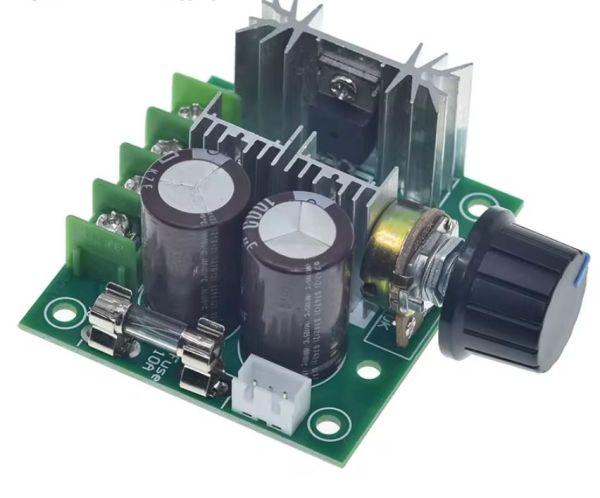 ШИМ регулятор обертів двигуна DC 12-40В 10А 400W