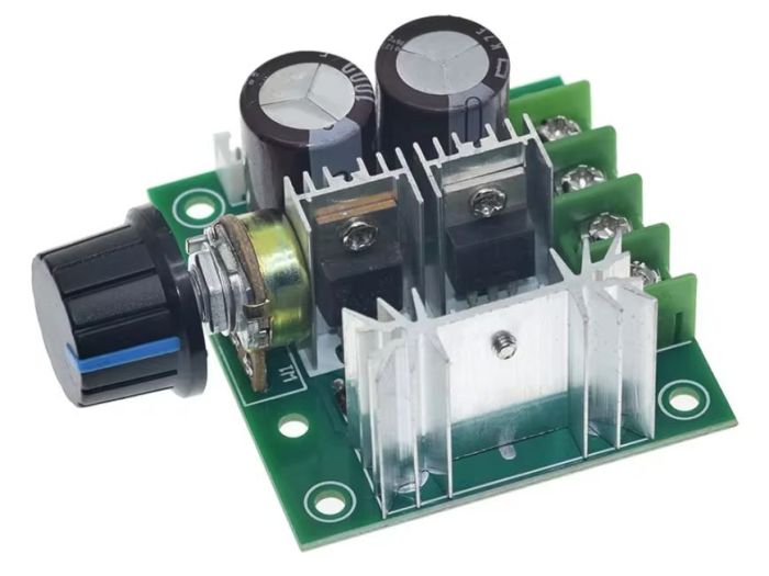 ШИМ регулятор обертів двигуна DC 12-40В 10А 400W