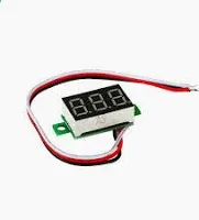 Цифровий вольтметр   0.36 дюймів   DC 0-100V зелений