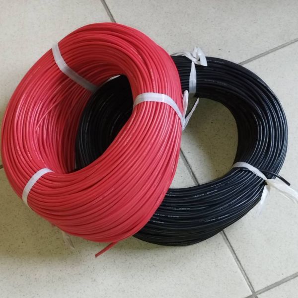 Провід монтажний силіконовий 1жила 14AWG (2,0мм.кв.), червоний (1метр)