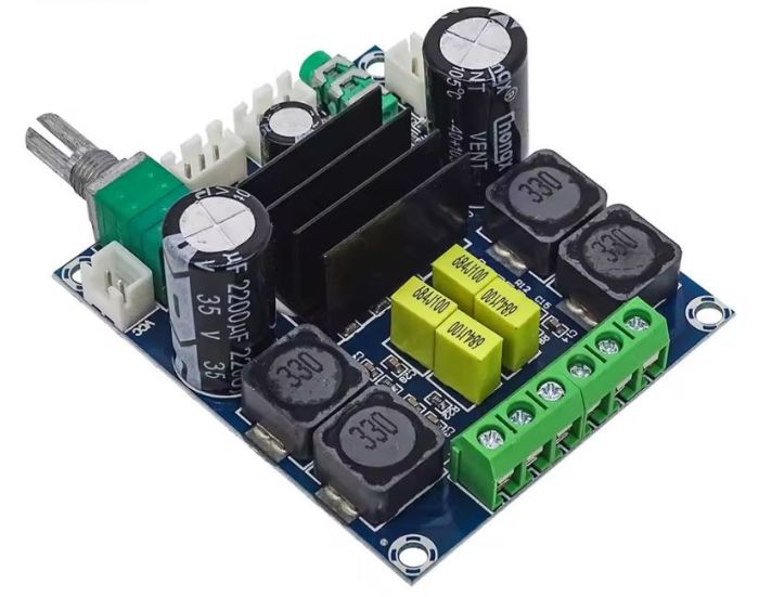 Аудіо стерео підсилювач XH-M568 D класу 2*50 Вт, на TPA3116D2