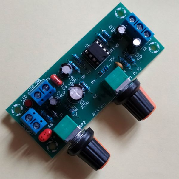 Фільтр низьких частот моно 22-300 Гц для сабвуфера