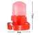 Світлодіодна лампа в панель приладів, цоколь T3, червона