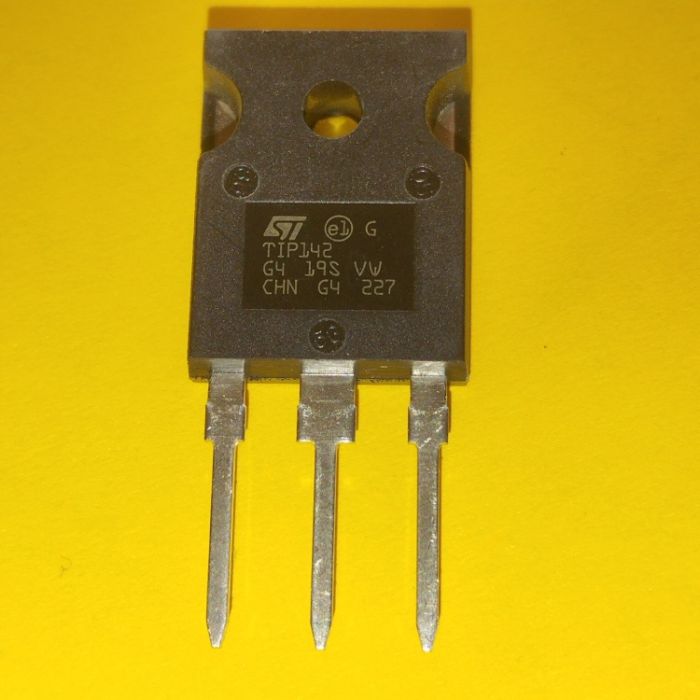 TIP142, транзистор, NPN Darlington, 100В, 10А, 125Вт, TO-247