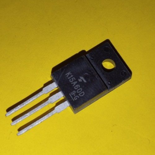 TK15A60D, транзистор N-MOSFET 600В 15А to220f