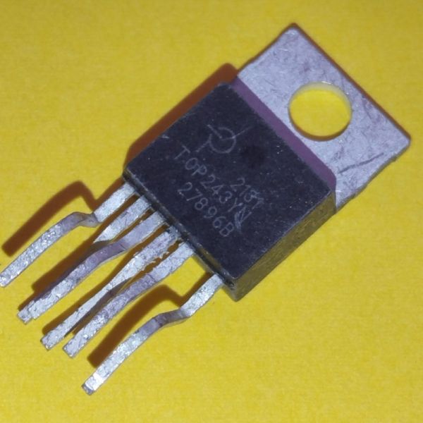 TOP243YN, шим-контролер Off-line PWM switch, 15-25Вт TO-220-7